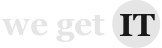 WeGetIT Logo